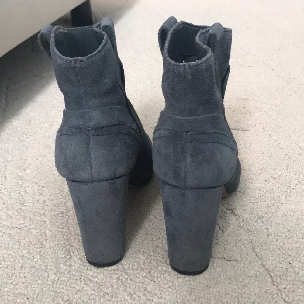 Vince Camino open toe suede booties size 8 - Picture 2 of 4